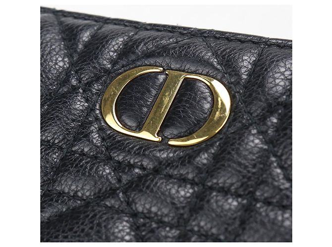 Christian Dior Bi-fold Wallet in Black Leather - view 8