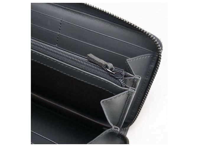 Gucci Gray Leather Long Wallet - view 4