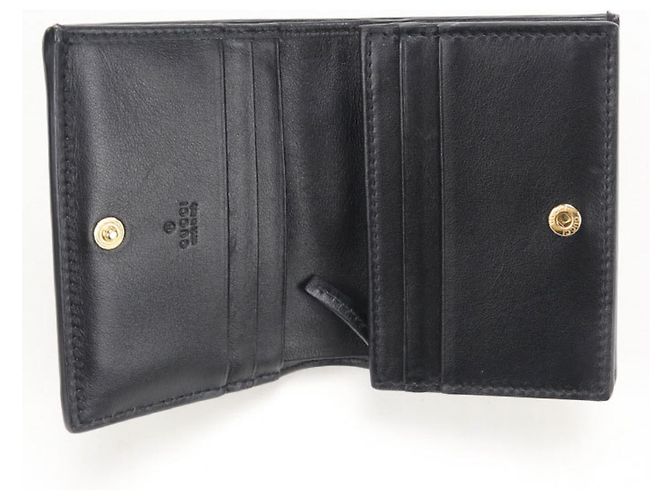 Gucci Bi-Fold Wallet in Black Leather - view 3