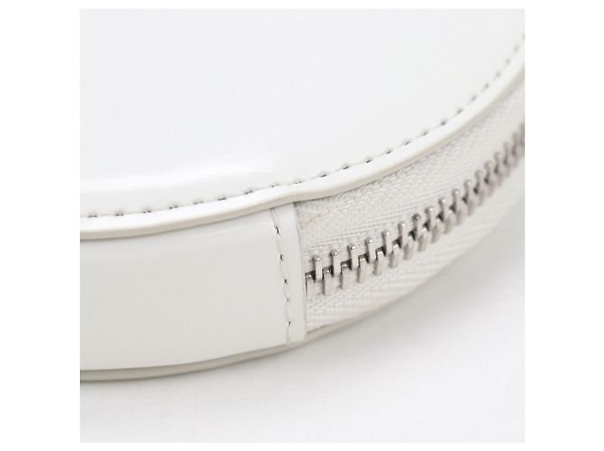 Prada White Leather Shoulder Bag - view 6
