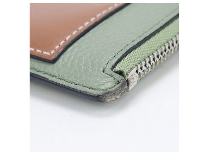 Porta-moedas Loewe Green - vista 4