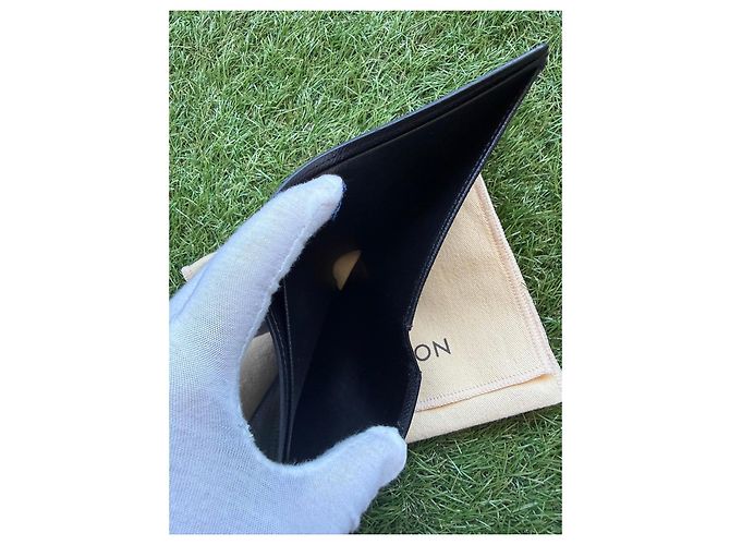 Louis Vuitton Portafoglio Multiple in tela Damier Graphite - vista 9