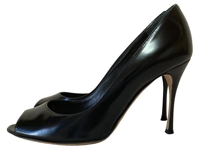 Autre Marque Sergio Rossi Open Toe Pumps - view 2