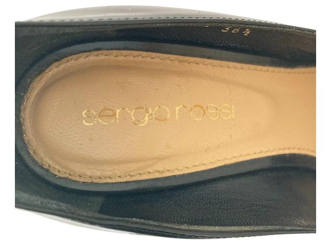 Autre Marque Sergio Rossi Open Toe Pumps - view 9
