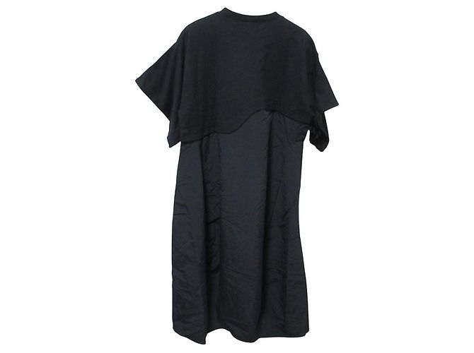 Autre Marque nagonstans Kleid mit quadratischen Ärmeln in Layer-Look - Ansicht 2