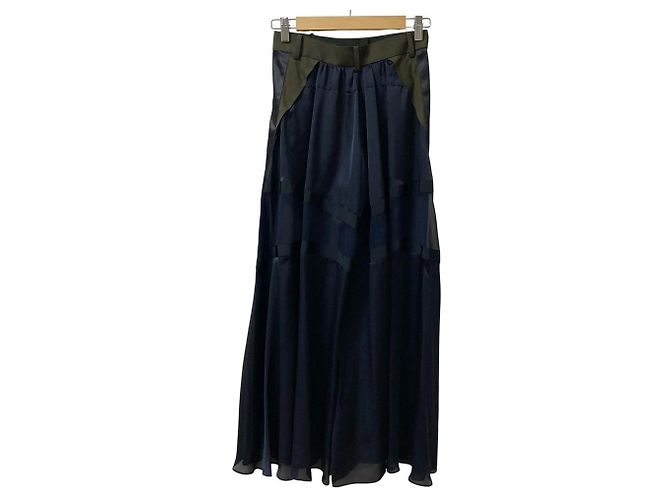 Sacai Sheer Docking Wide Pants - Ansicht 4