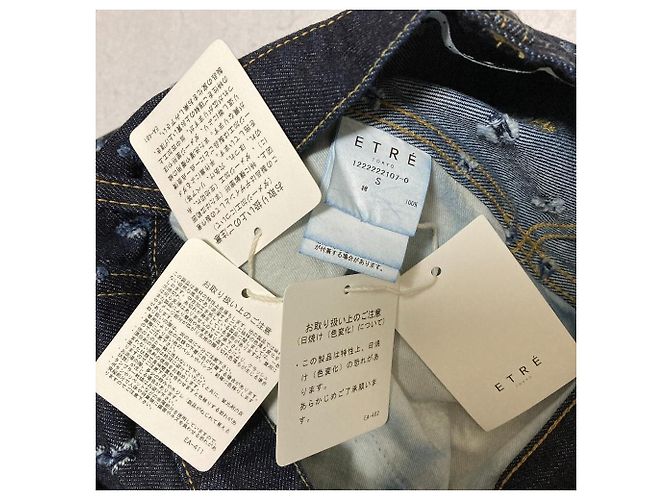 Autre Marque Pantalones de denim Pin Dot Hole ETRE TOKYO - vista 4