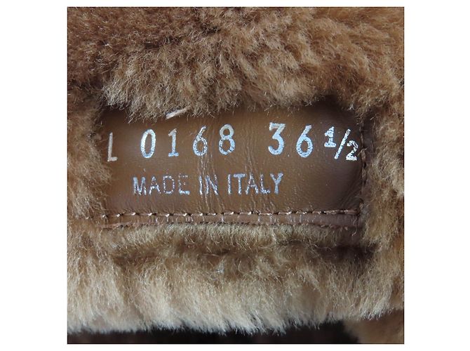 Louis Vuitton Snowball Mouton Kniehohe Stiefel - Ansicht 11