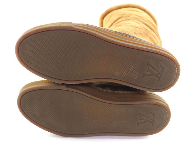 Louis Vuitton Snowball Mouton Kniehohe Stiefel - Ansicht 6