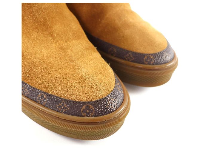 Louis Vuitton Snowball Mouton Kniehohe Stiefel - Ansicht 7