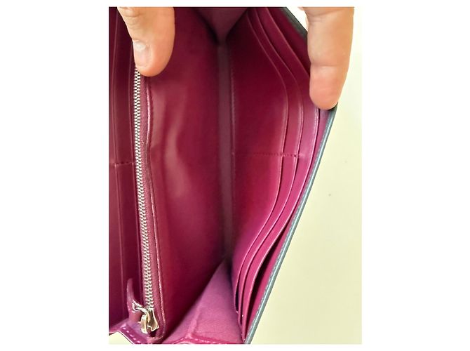 Cartera Fendi Nuvola de cuero gris - vista 10