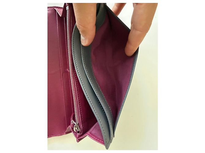 Cartera Fendi Nuvola de cuero gris - vista 11