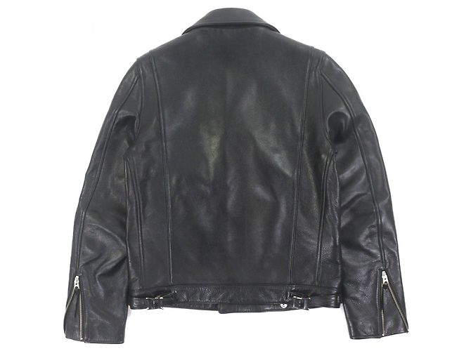 Autre Marque Giacca Y'2 LEATHER in doppia pelle di vacchetta oliata Steer - vista 3