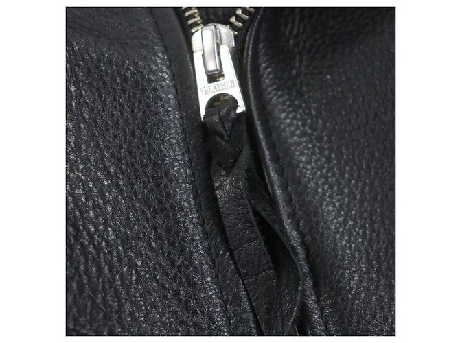 Autre Marque Giacca Y'2 LEATHER in doppia pelle di vacchetta oliata Steer - vista 5