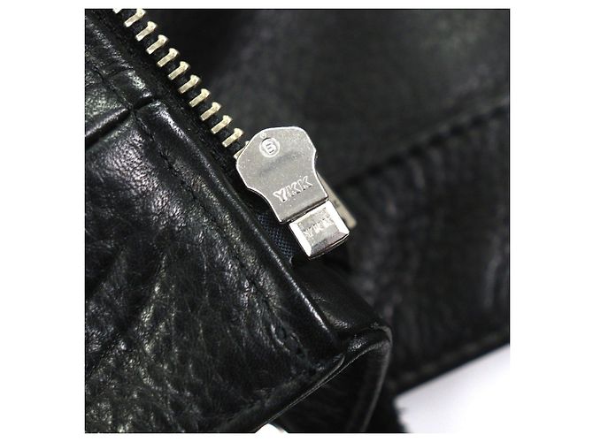 Autre Marque Giacca Y'2 LEATHER in doppia pelle di vacchetta oliata Steer - vista 6