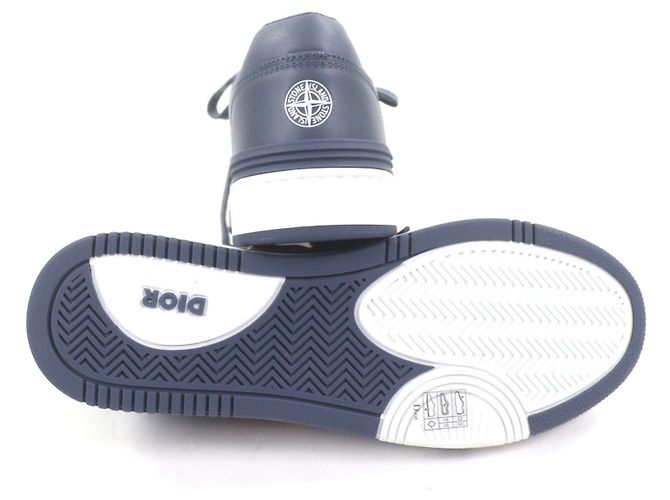 Baskets en cuir Dior Stone Island - vue 4