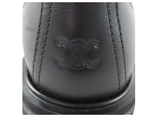 Céline Bottes Chelsea CELINE Margaret en cuir - vue 10