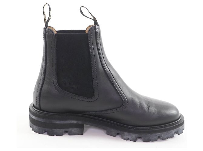 Céline Bottes Chelsea CELINE Margaret en cuir - vue 6