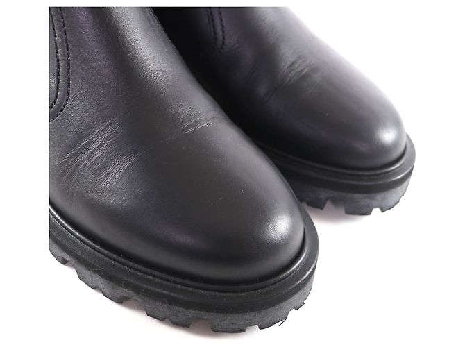 Céline Bottes Chelsea CELINE Margaret en cuir - vue 8