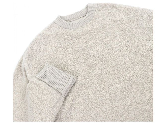 JIL SANDER+ Sweatshirt en maille de laine, lin et coton - vue 2
