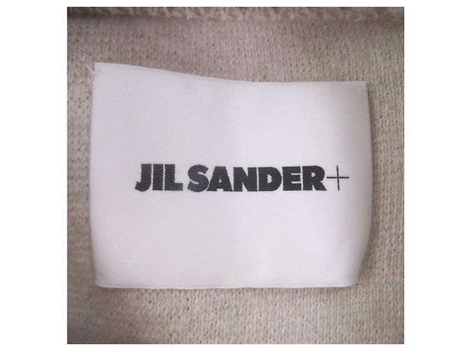JIL SANDER+ Sweatshirt en maille de laine, lin et coton - vue 4