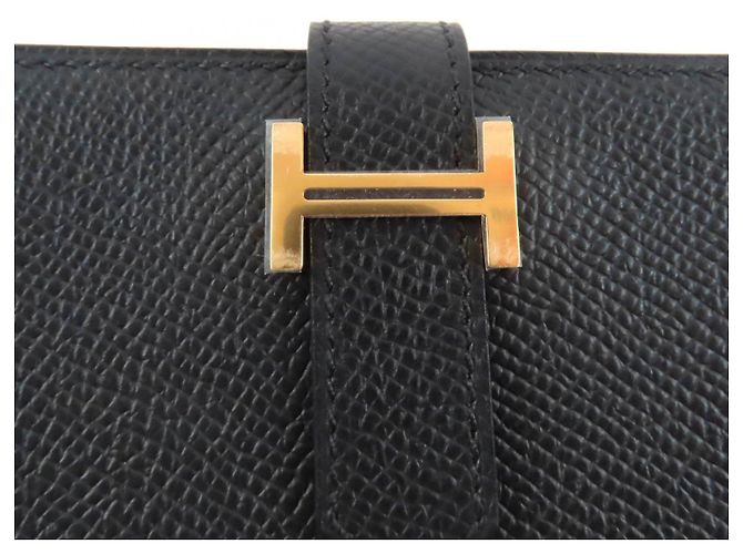 Hermès Bean mini Epsom Leather Wallet - view 8