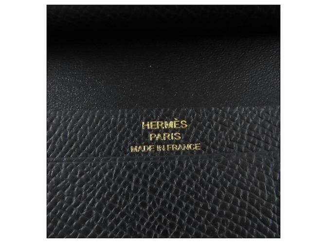 Hermès Bean mini Epsom Leather Wallet - view 9