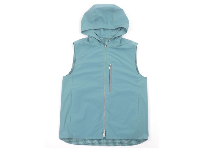 Chaqueta con capucha Hermès logo H de nailon y elastano 44 - vista 2