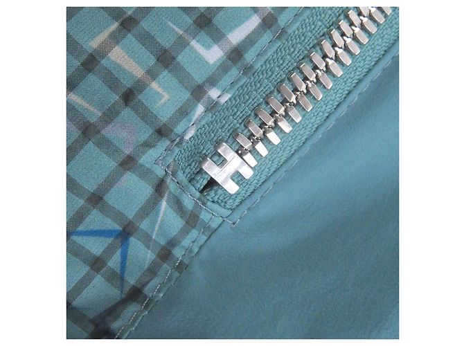 Chaqueta con capucha Hermès logo H de nailon y elastano 44 - vista 7