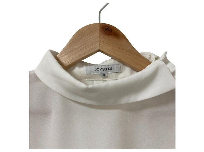 Autre Marque LOVELESS Pullover-Hemdbluse mit Schulterknöpfen - Ansicht 3