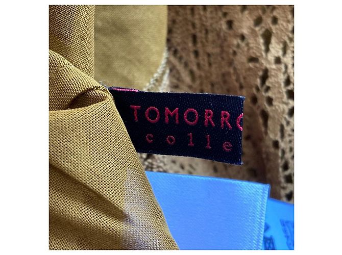 Autre Marque TOMORROWLAND collection Le Coton Organdy Neck Ribbon Blouse - vista 3