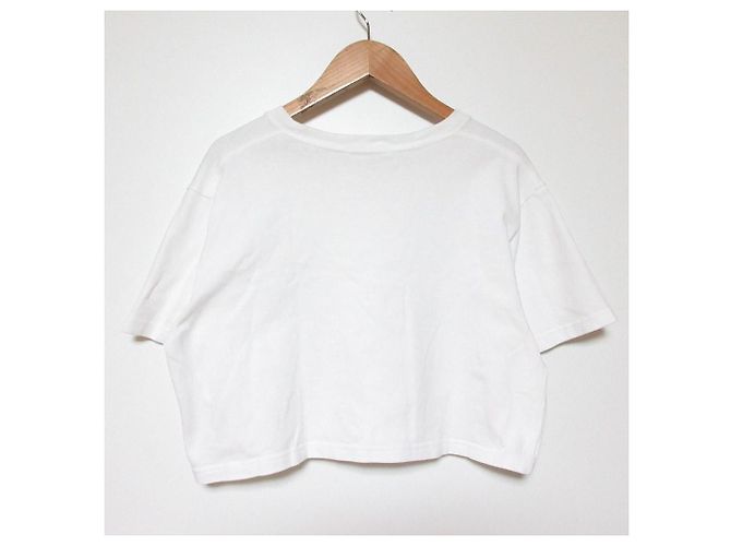 Autre Marque EVERYDAY I LIKE T-Shirt cropped de algodão - vista 2