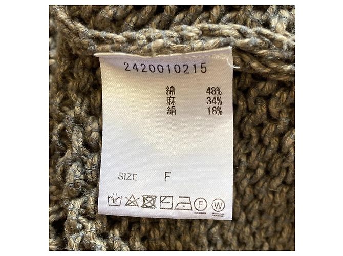 Autre Marque Babylone Mix Yarn V-Ausschnitt Pullover Strickware - Ansicht 4