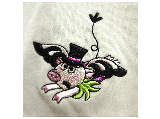 Autre Marque Chaqueta cardigan sin cuello bordada Alberobello - vista 3