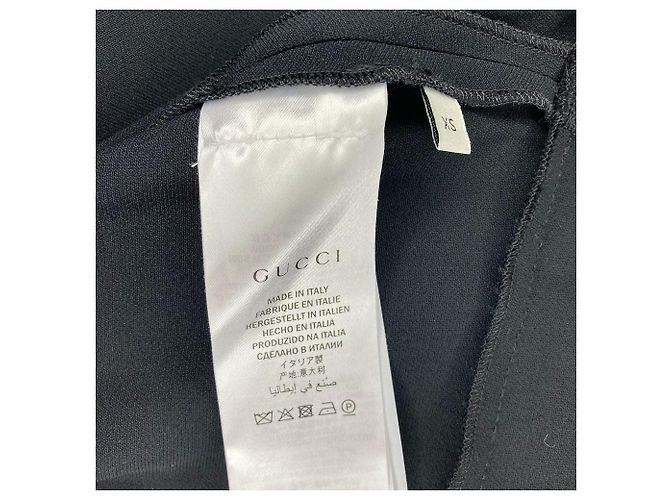 Gucci ärmelloses V-Ausschnitt-Kleid mit Strass aus Rayon - Ansicht 10