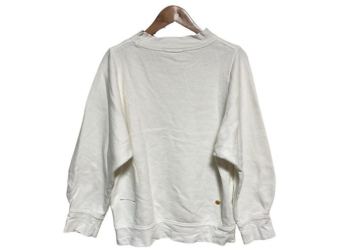 Autre Marque Sweatshirt 45R Urake Blanc - vue 2