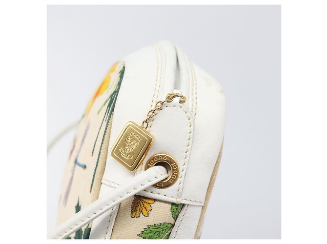 GUCCI Flora Schultertasche Canvas Multicolor Gold 007 113 0068 - Ansicht 19