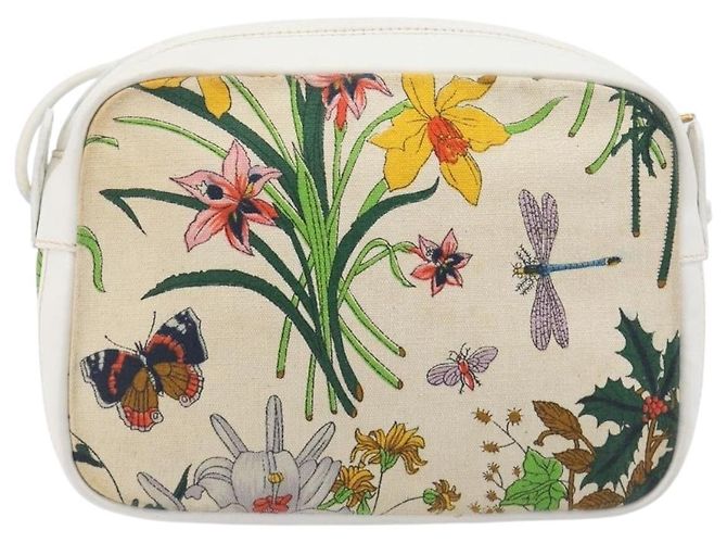 GUCCI Flora Schultertasche Canvas Multicolor Gold 007 113 0068 - Ansicht 3