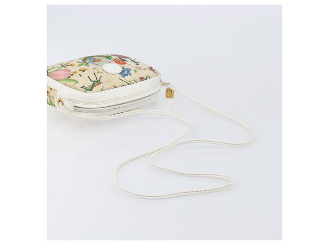 GUCCI Flora Schultertasche Canvas Multicolor Gold 007 113 0068 - Ansicht 7