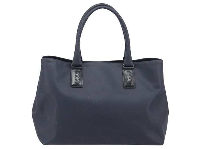 Borsa Tote Bottega Veneta Pelle Navy Silver 222498 - vista 2