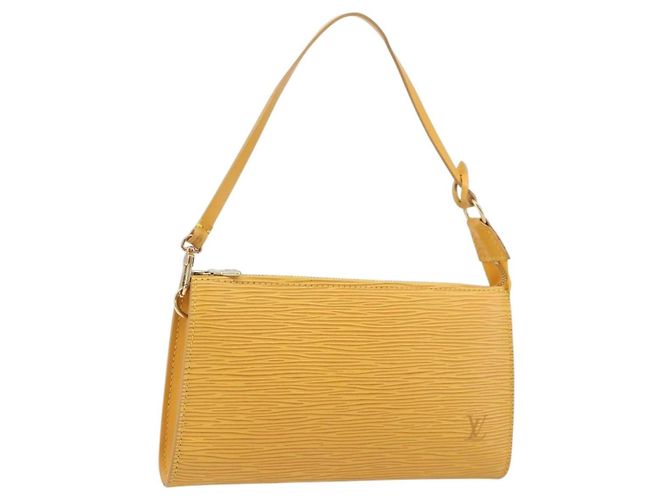 LOUIS VUITTON Epi Pochette Accessoires Pouch Yellow M52989 LV - vista 24