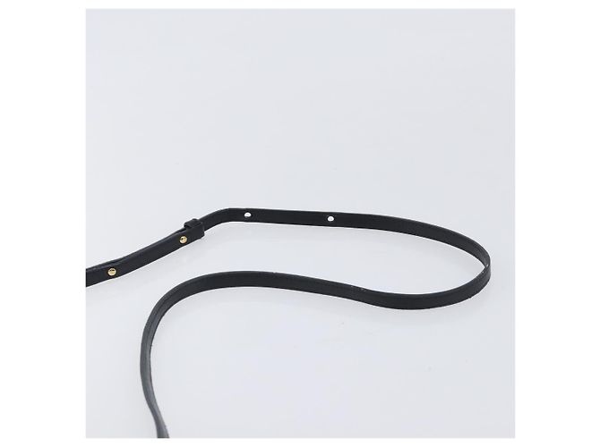 Céline CELINE Trio Schultertasche aus Leder Schwarz Gold - Ansicht 8