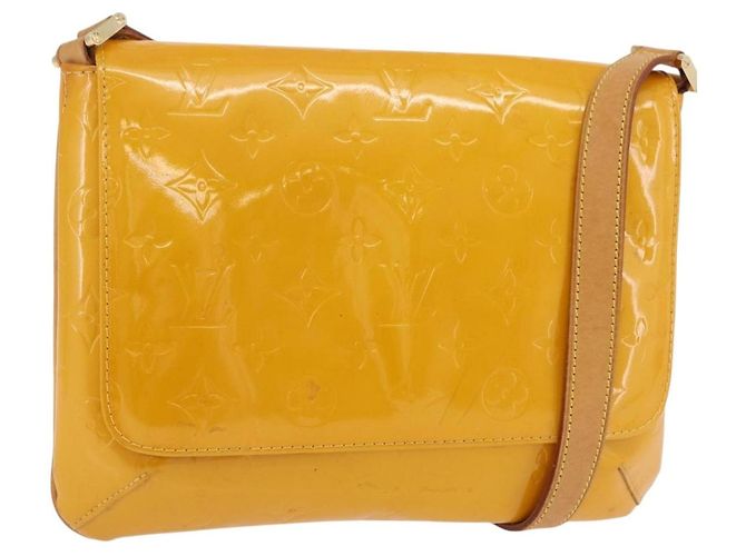 LOUIS VUITTON Monogram Vernis Thompson Street Bag Jaune M91123 LV - vista 28