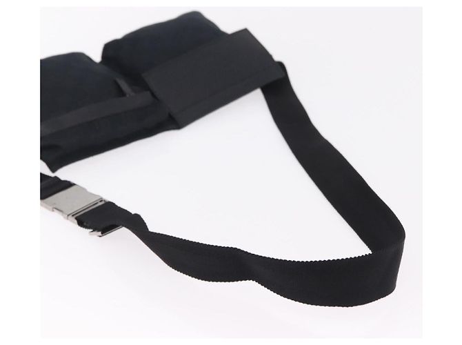 Borsello da vita GUCCI GG Canvas Nero Argento 28566 - vista 7