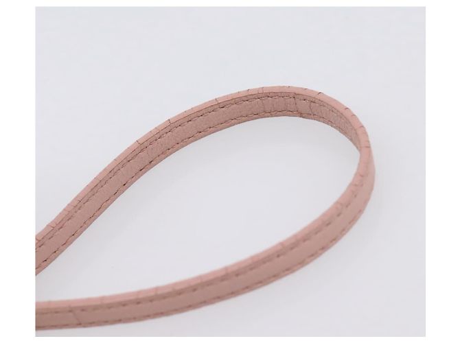 Borsa a tracolla Miu Miu Matelassé in pelle rosa e oro - vista 9
