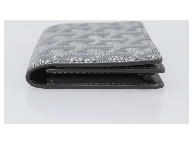 Tarjetero Goyard Herringbone Malesherbes PVC Gray - vista 5