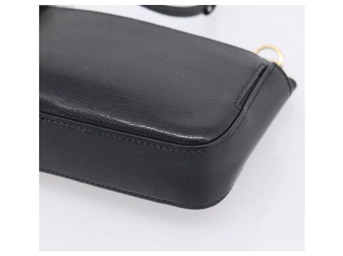 GIVENCHY Schultertasche Leder 2way Schwarz Gold - Ansicht 14