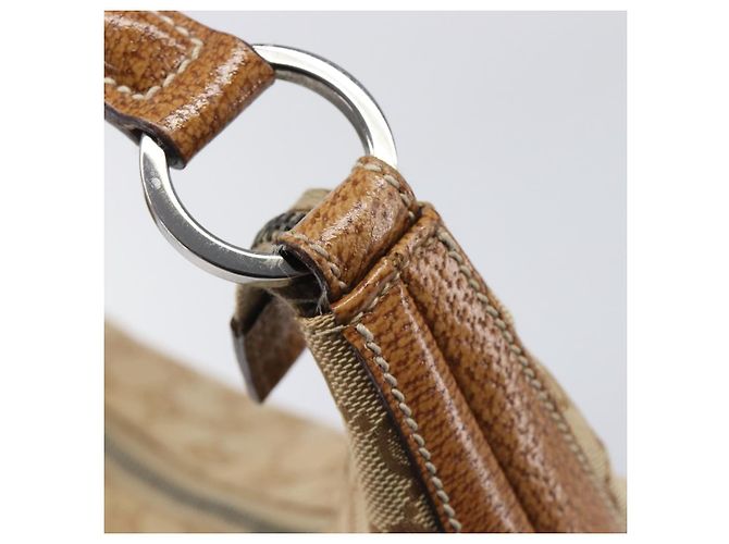 Borsa a tracolla LOUIS VUITTON GG Canvas Beige Argento 124357 LV - vista 9
