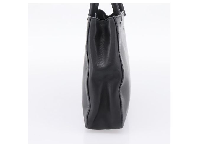 GUCCI Bamboo Handtasche Leder Schwarz Silber 002 1061 - Ansicht 4