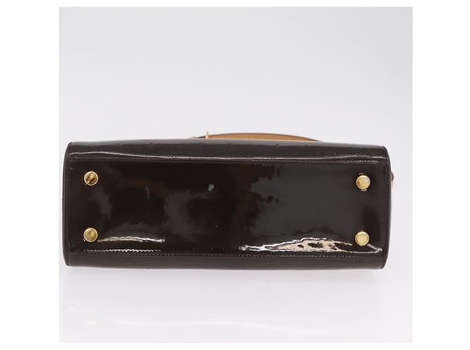 LOUIS VUITTON Monogram Vernis Blair MM Hand Bag Amarante M91619 LV - vista 7